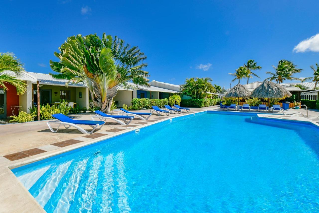 Aruba Blue Village Hotel And Apartments Палм Бич Экстерьер фото