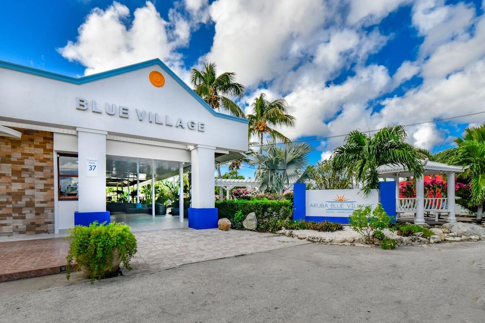 Aruba Blue Village Hotel And Apartments Палм Бич Экстерьер фото
